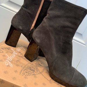 Free People Womens Platform Heeled Boots
